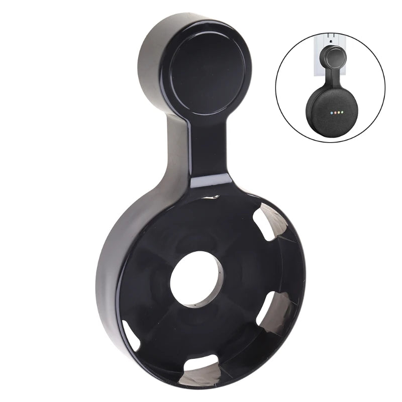 Outlet Wall Mount Hanger Stand Speaker Holder for Google Home Mini Voice Assistant Home Kitchen Bathroom Supplies